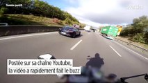 Course entre une moto et une AMG GT S à 300 km/h : comment les gendarmes ont identifié le motard