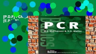 [P.D.F] PCR (Basics (Springer)) [E.P.U.B]