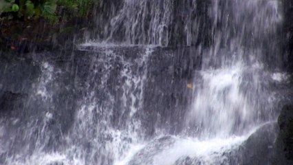 Mountain waterfall
