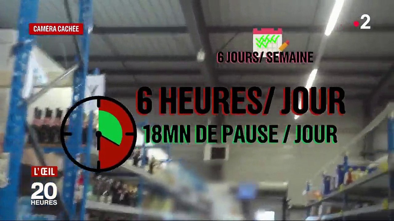 ENQUETE FRANCE 2. Cadences effrénées, forte pression, salaire minimum... Dans les coulisses des "drives" des supermarchés - Vidéo Dailymotion
