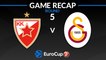 Highlights: Crvena Zvezda mts Belgrade - Galatasaray Istanbul