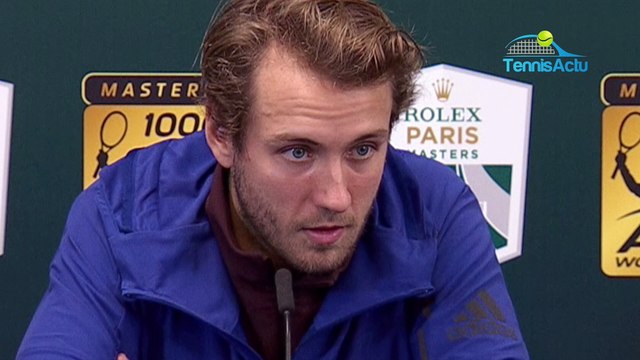 Rolex Paris Masters 2018 - Lucas Pouille : C'est un peu une descente aux enfers...