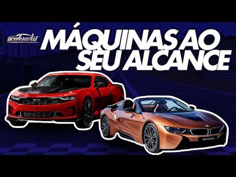Estrelas do Salão! Tudo sobre os novos e animais Chevrolet Camaro e BMW i8 Roadster - AceleNews #115