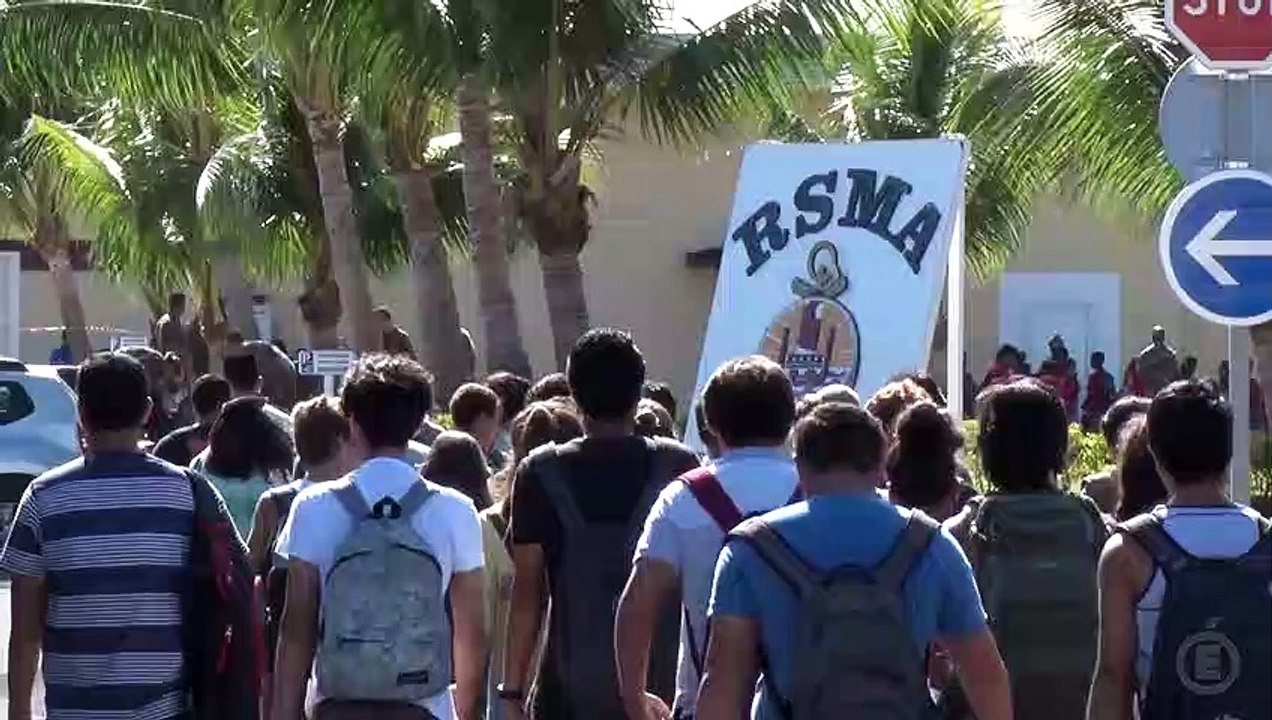 La classe de défense et de sécurité globale du collège du Taaone invitée par le RIMaP-P à la journée nationale du réserviste 2018