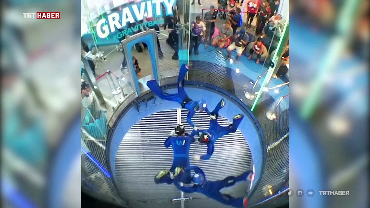 Bahreyn'de yarışmacılar yer çekimine meydan okudu