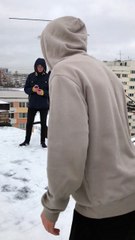 High-Rise Ice Slipping