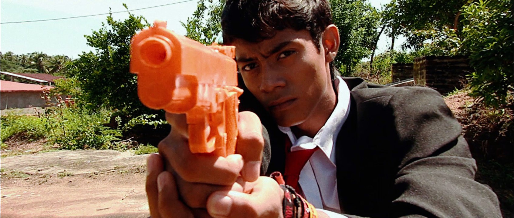 El Duelo Con Las Pistolas Naranjas