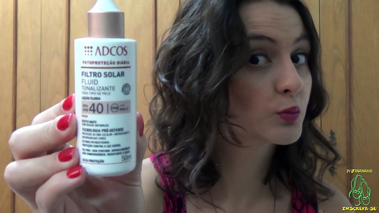 Resenha ✎ FILTRO SOLAR FPS 40 FLUID TONALIZANTE ADCOS