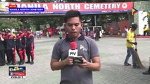 Update sa sitwasyon sa Manila North Cemetery kaugnay ng Undas