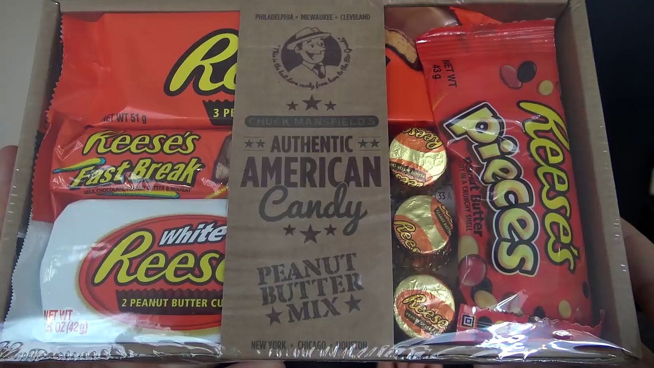 [REESE'S] Assortiment de Reese's au beurre de cacahuète - Studio Bubble Tea Food unboxing food