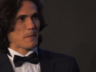 Download Video: PSG star Cavani honoured with Golden Foot award