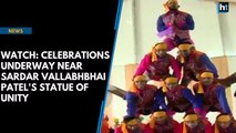 Watch: Celebrations underway near Sardar Vallabhbhai Patel's Statue of Unity
