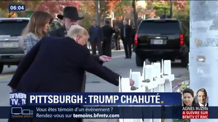 Donald Trump chahuté à Pittsburgh
