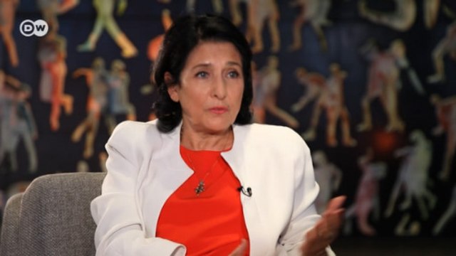 Саломе Зурабишвили в Немцова.Интервью : Грузия без Саакашвили стала более демократической