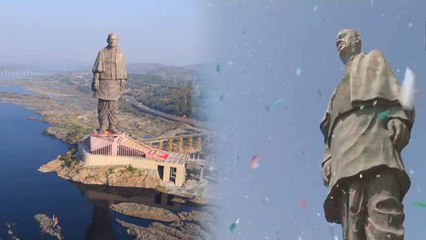 कितना भव्य था सरदार पटेल की प्रतिमा 'स्टैच्यू ऑफ यूनिटी' का उद्घाटन समारोह, देखिए VIDEO