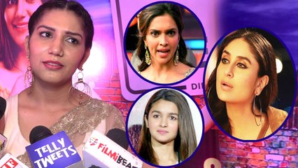 Sapna Choudhary gives Tough competition to Kareena Kapoor Khan, Alia Bhatt & Others,Watch FilmiBeat