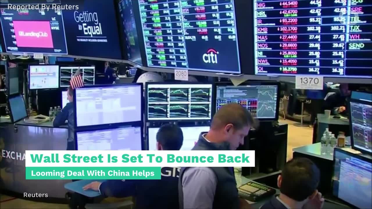 Wall Street Starts To Bounce Back