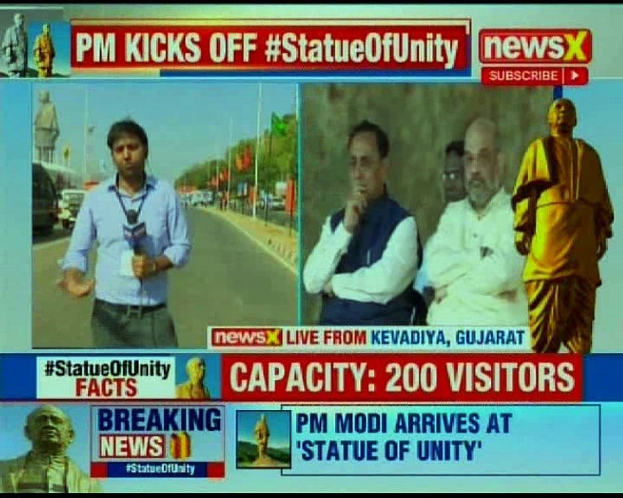 Statue Of Unity: PM Narendra Modi inaugurates Sardar Vallabhbhai Patel’s Statue in Kevadiya
