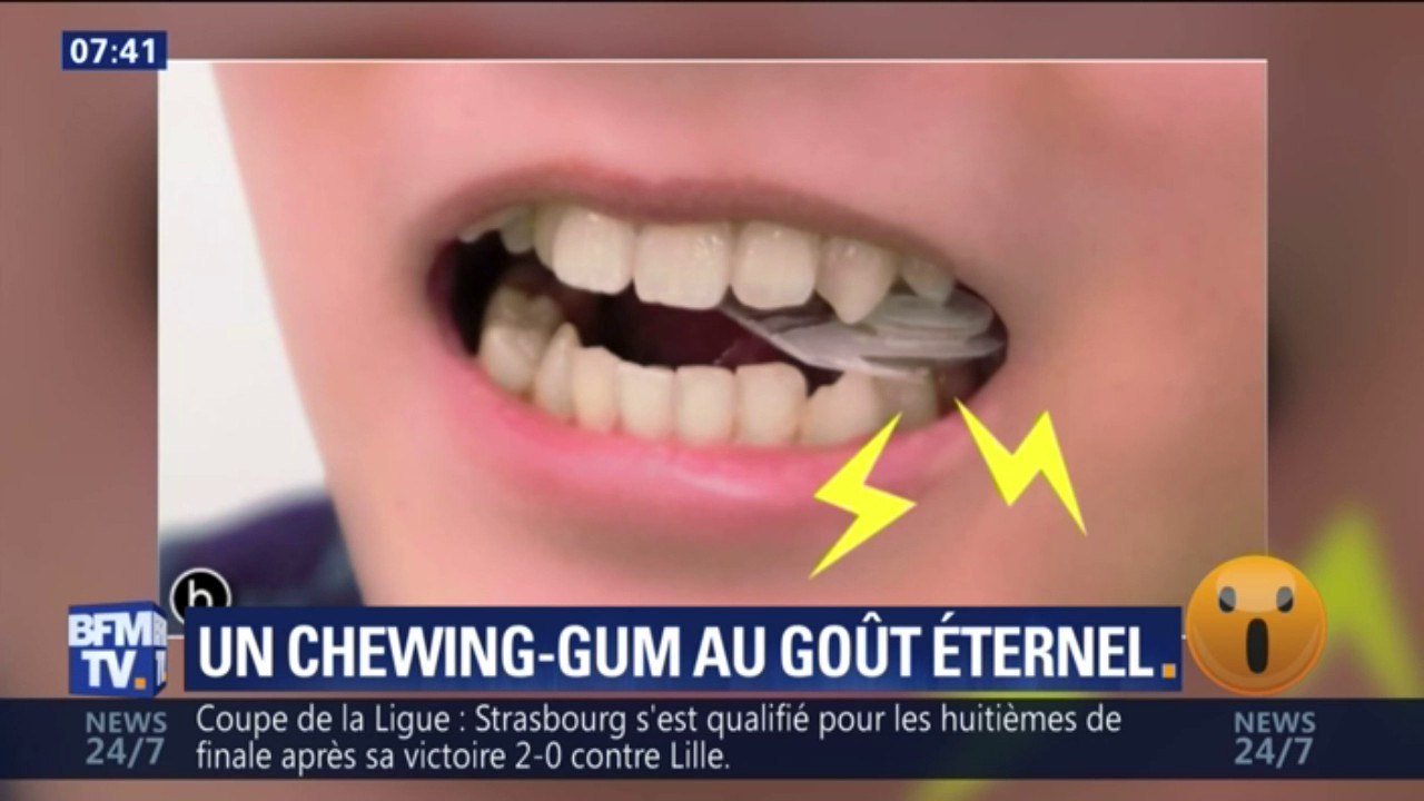 Ce chewing-gum "électrique" ne perd jamais son goût