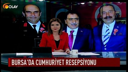 Bursa'da Cumhuriyet Resepsiyonu