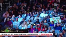 The New Day dress as The Brood in an Attitude Era Halloween tribute SmackDown LIVE, Oct. 30, 2018
