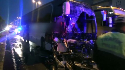 Zonguldak'ta Yolcu Otobüsü Tıra Çarptı: 1 Ölü, 17 Yaralı