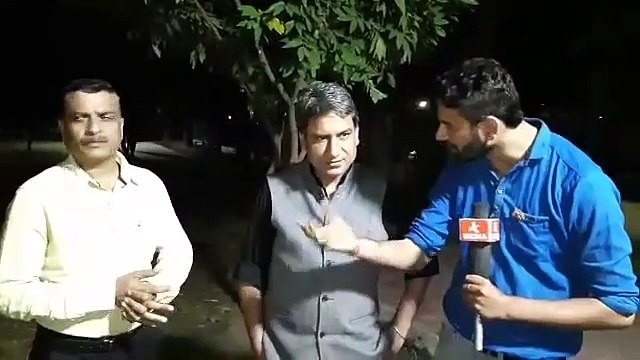 IG Traffic Basant Rath slapped Cameraman of Jammu Media Fraternity
