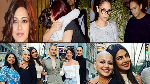 Namrata Shirodkar Visits Sonali Bendre In New York