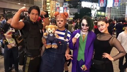 Halloween in Japan’s Shibuya