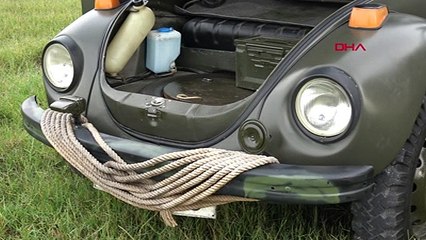 Hitler'in savaş otomobilini 33 bin TL'ye yeniden topladı