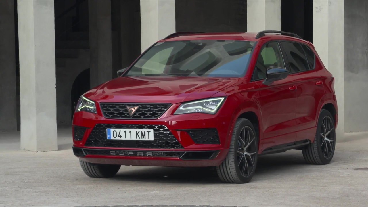 Das neue CUPRA Ateca Exterieur-Design in Rot