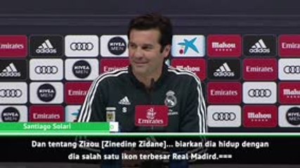 Saya Bukan Zidane 'Yang Baru' - Solari