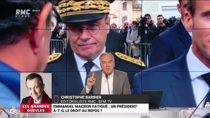 A la Une des GG : Emmanuel Macron fatigué, un président a-t-il le droit au repos ? - 31/10