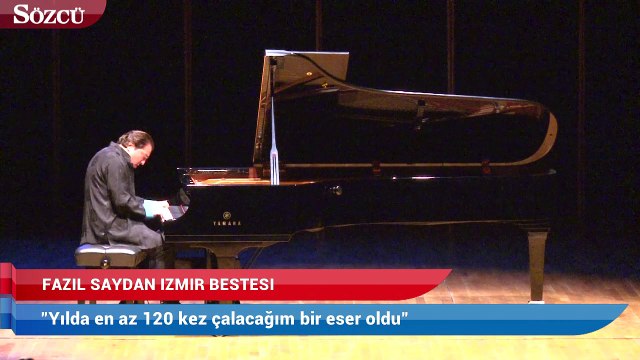 Fazıl Say'dan İzmir'i anlatan dev eser