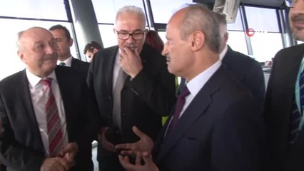 İlk Uçuşun Kalkış İznini Ulaştırma Bakanı Turhan Verdi