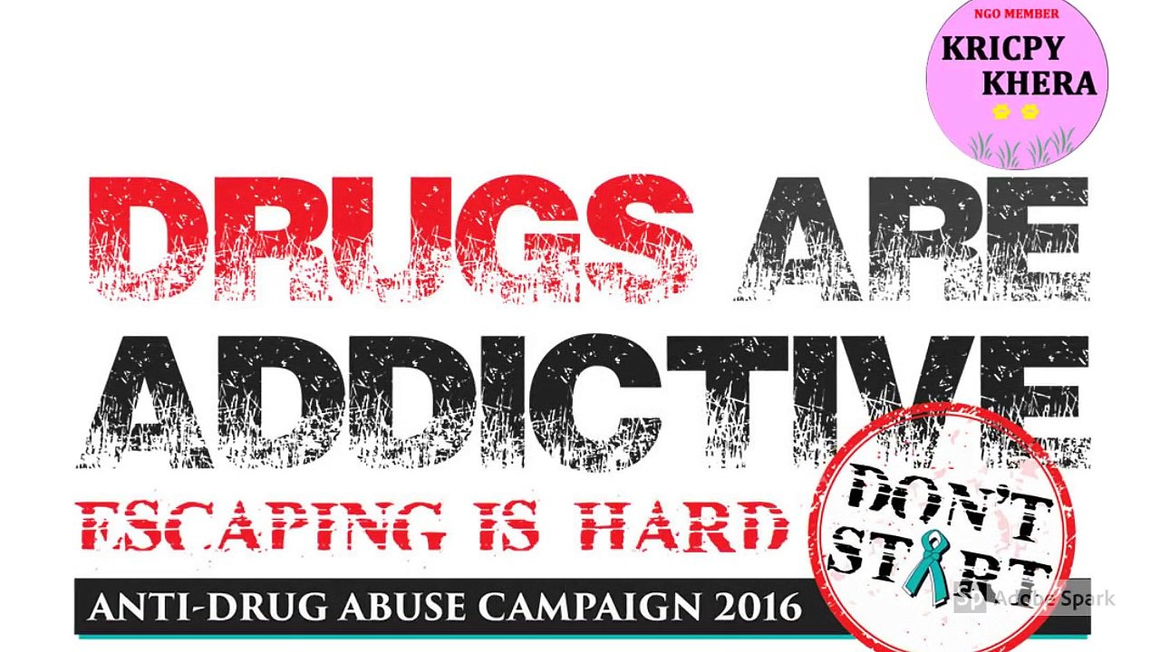 Kricpy Khera Say No To Drugs