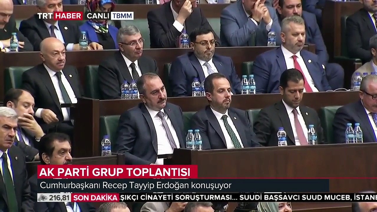 Cumhurbaşkanı Erdoğan Akparti Grup Toplantısında Konuşuyor.   30.10.2018