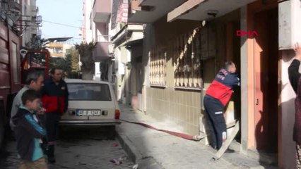 Manisa Prizde Unutulan Ütüden Yangın Çıktı