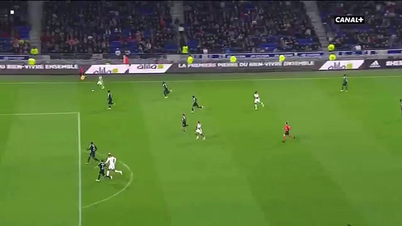 Aouar super goal Lyon vs Bordeaux 1-0