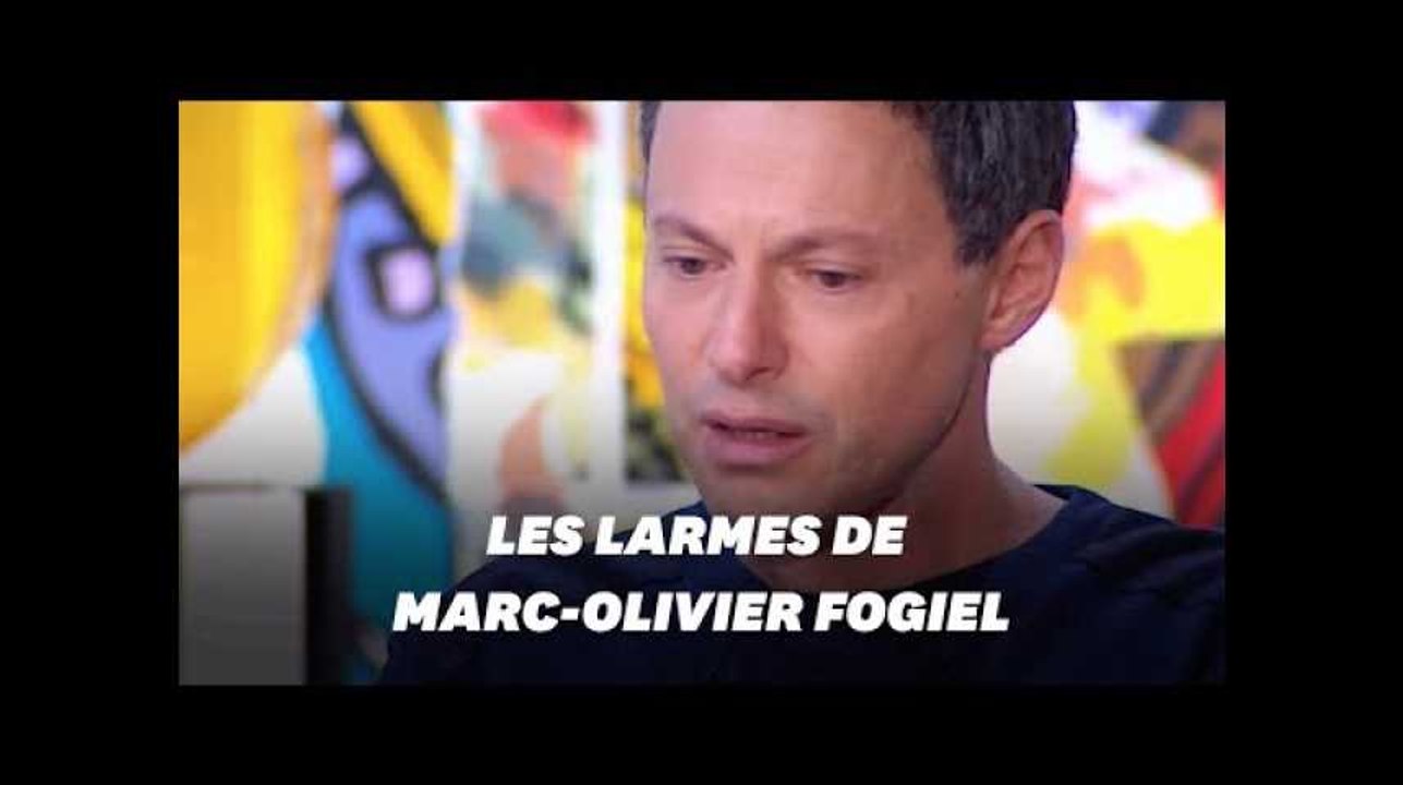 Marc-Olivier Fogiel très ému en parlant du tsunami de 2004 dont il a échappé