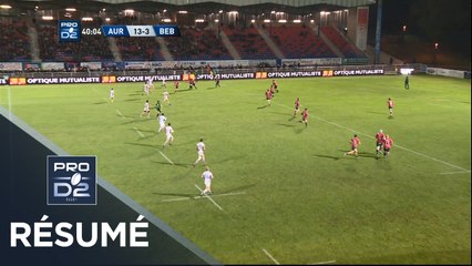 PRO D2 - Résumé Aurillac-Bourg-en-Bresse: 13-9 - J10 - Saison 2018/2019