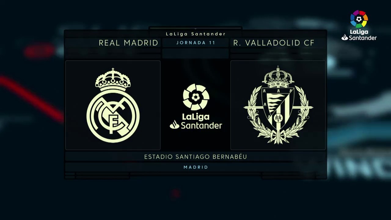 LaLiga Santander (J11) 2018/2019: Resumen y goles del Real Madrid 2-0 Real Valladolid