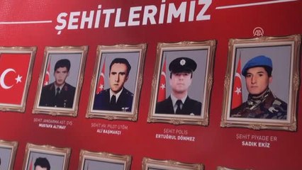 Beypazarı'nda "Şehit Emanetleri" Sergisi Açıldı
