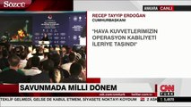 Erdoğan milli savunma sistemi SİPER’in müjdesini verdi