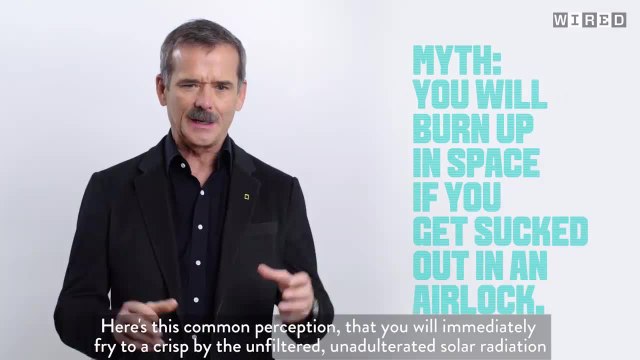 Astronaut Chris Hadfield Debunks Common Space Myths