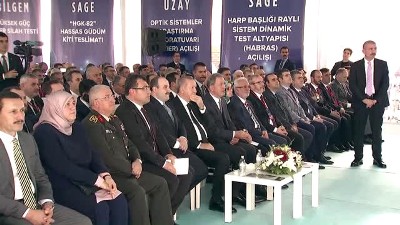 Cumhurbaşkanı Erdoğan: "Türkiye Savunma, Havacılık ve Uzay Teknolojilerinde Söz Sahibi Bir Ülke...