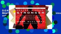 D.O.W.N.L.O.A.D [P.D.F] Faster, Higher, Stronger : The New Science of Creating Superathletes, and