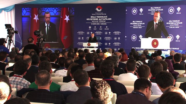 Cumhurbaşkanı Erdoğan: 'İHA'ları da SİHA'larımızı da ürettik, şimdi daha ileri gidiyoruz' - ANKARA