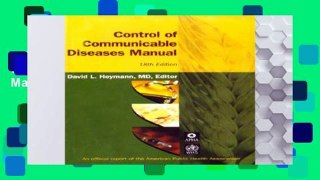 [P.D.F] Control of Communicable Diseases Manual [E.B.O.O.K]