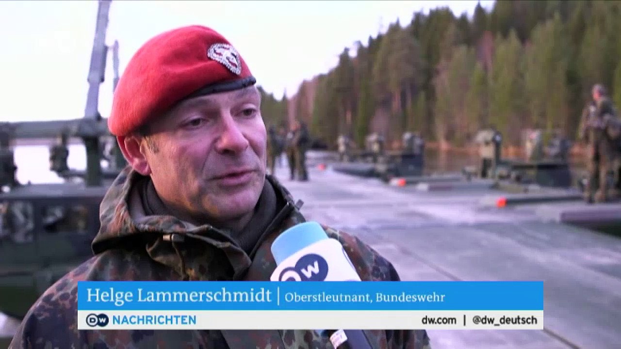 NATO-Großmanöver 'Trident Juncture' in Norwegen | DW Deutsch